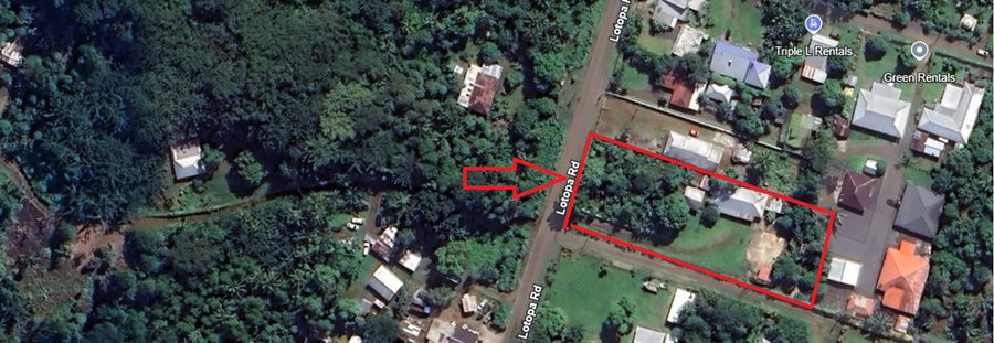 3/4 acre section for sale with 2 buildings  - ALAFUA