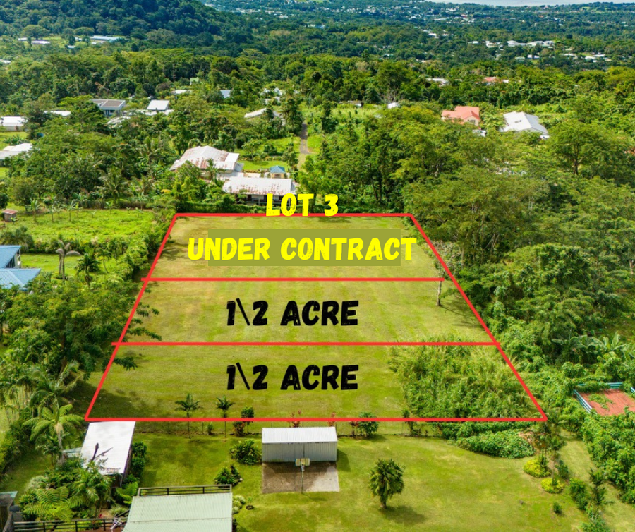 FOR SALE – 2 x ½ ACRE SECTIONS | VAOALA